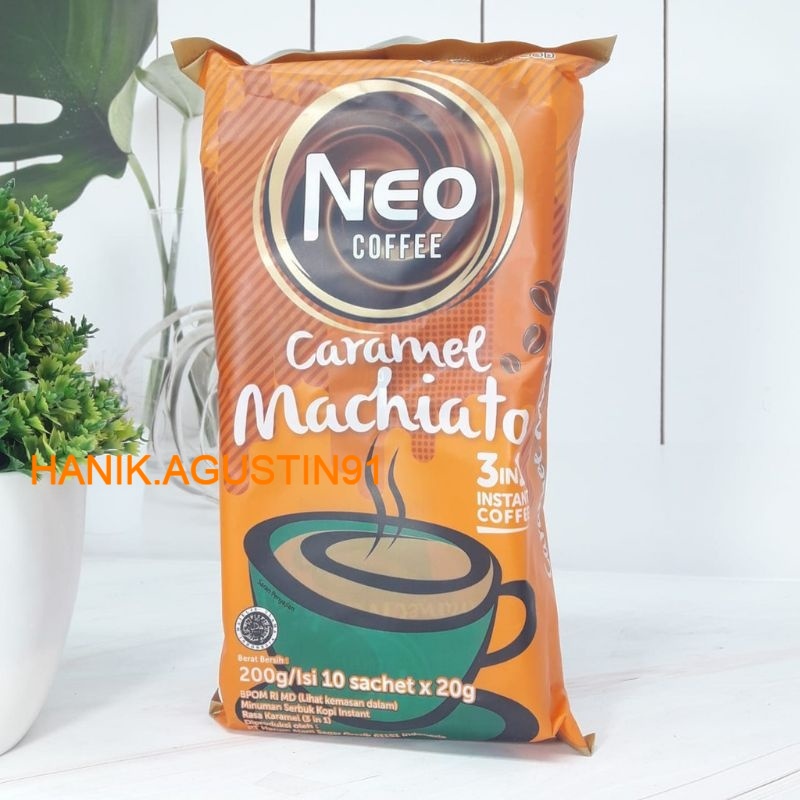 NEO COFFEE CARAMEL MACHIATO 180gr / Kopi Instan Caramel