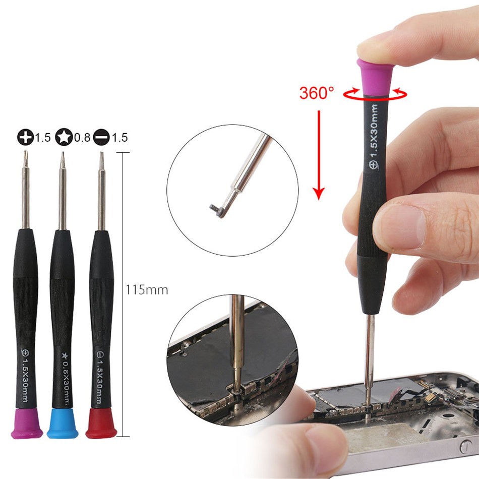 [WORTHY TO BUY] - Peralatan Reparasi Smartphone 21 in 1 Repair Tools Set - GB-5A