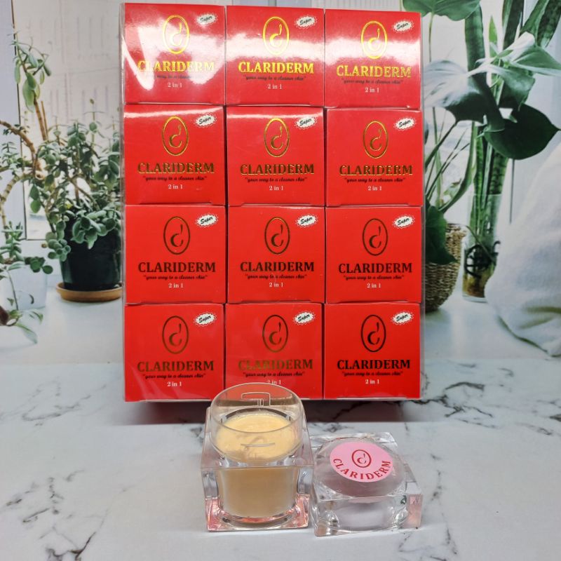 {Lusinan} Cream Clariderm Super 2 in 1| Cream Siang Malam Menyatu Dalam Satu Cream