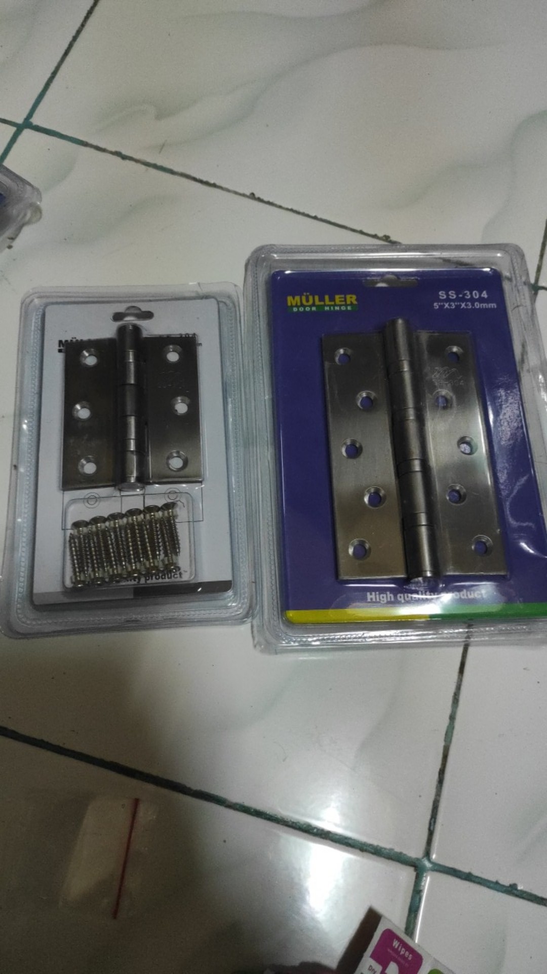 Engsel Muller Stainless Steel Ukuran  3 Inch 4 Inch 5 Inch / Engsel Muller