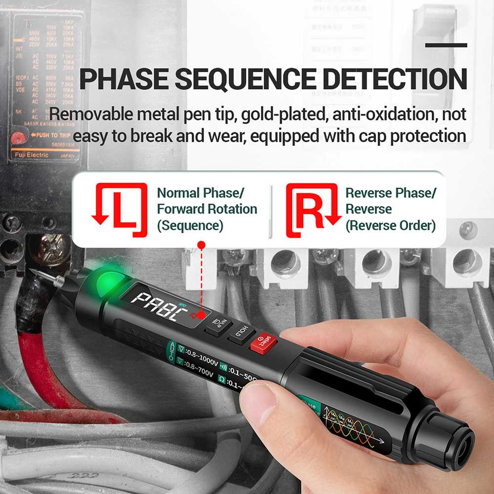 (BISA COD) RVOSTR ANENG Digital Multimeter Voltage Tester Pen - A3008