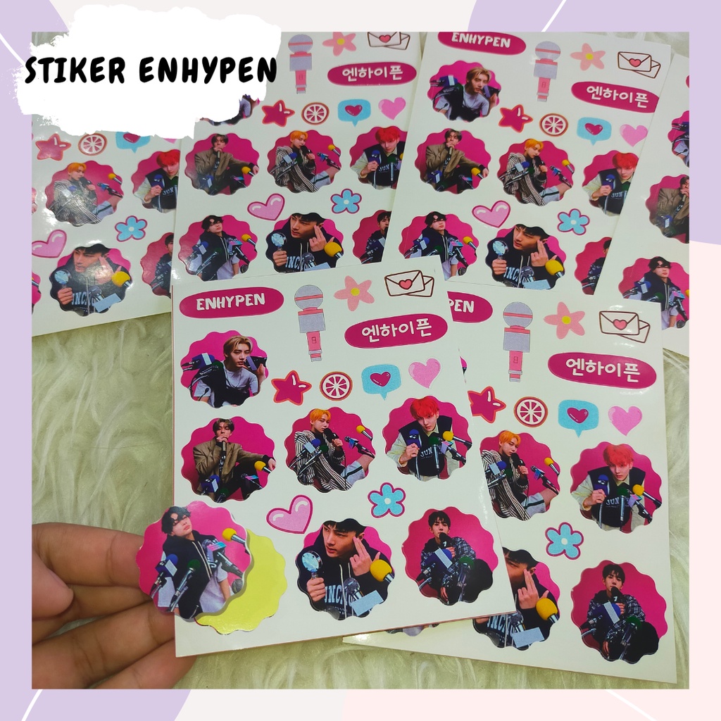 Stiker ENHYPEN all member