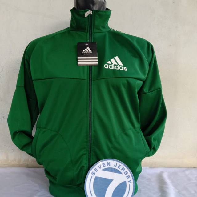 Jaket Pria Adidas sport Hijau
