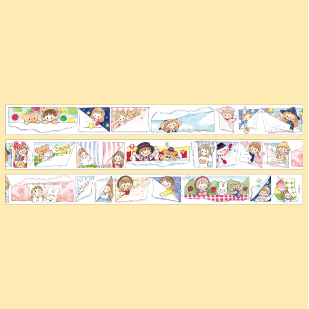 

Molinta Page Turning Washi Sampler