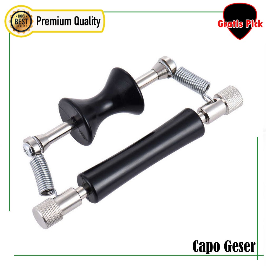 Capo Gitar Slide / Capo Geser / Sliding Capo Guitar / Rolling Glider