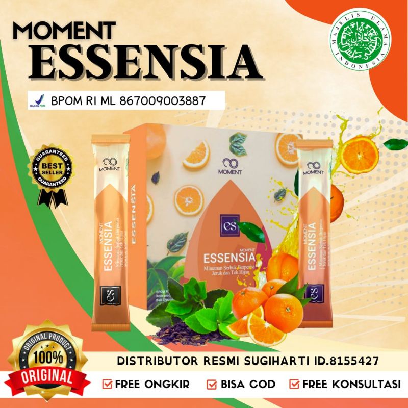 ESSENSIA MOMENT ORIGINAL BOSTER IMUN TUBUH VITAMIN C DOSIS TINGGI PENANGKAL VIRUS