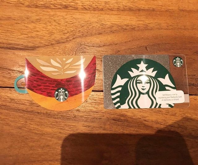 Starbucks Indonesia Card Cup and Silver Siren