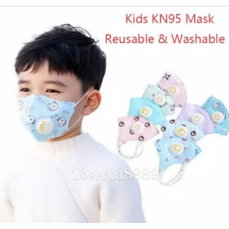 Masker Anak 5Ply KN95 Duckbill Respirator PREMIUM/Respirator KN95 Anak/Surgical Mask 5PLY/ KN95 KIDS