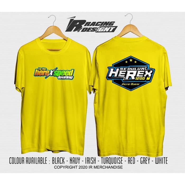 Kaos T Shirt Baju Team Herex Touting 1200m Kualitas Distro Terbaru D2k Shopee Indonesia