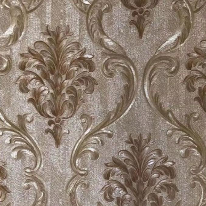 Wallpaper Dingding Motif Batik Timbul Kangbang Premium-C202 Terbaru