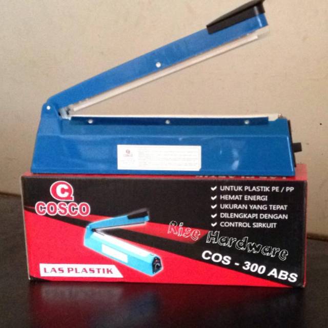 Alat las plastik press plastik sealer impulse sealer 30cm COS 300ABS COSCO