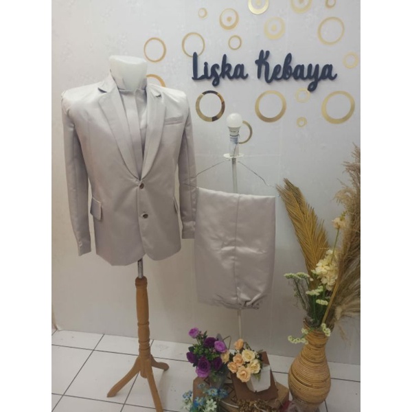 JAS PENGANTIN DASI SILVER