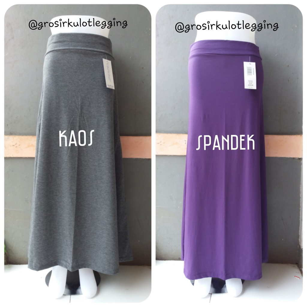 Rok Panjang Standard Kaos-2