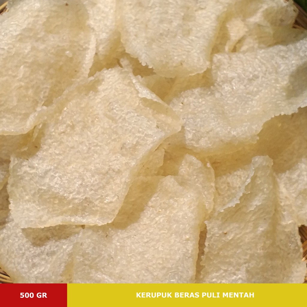 

Krupsku Krupuk Puli Mentah 500gr / krupuk puli beras / krupuk puli murah / rasa bawang