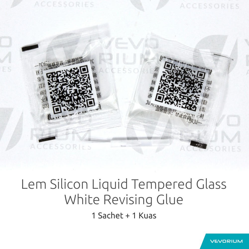 [ECER &amp; GROSIR] Lem Liquid Silicon Oil White Revising Air Remover Penghilang Udara Tempered Glass