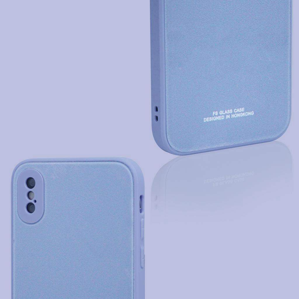 Casing Oppo A98 5G | Reno 8T 4G FS Pro Glass Case Full Lens Cover Casing