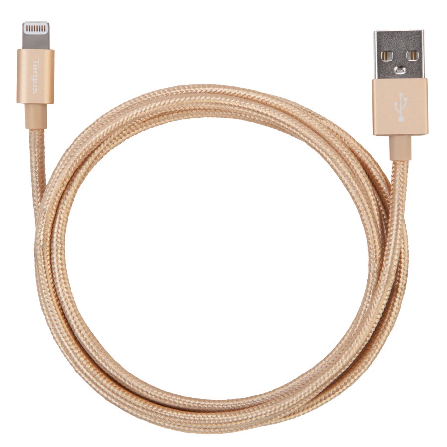 Kabel Targus ACC99407 Lightning to USB Gold - TARGUS ACC99407AP