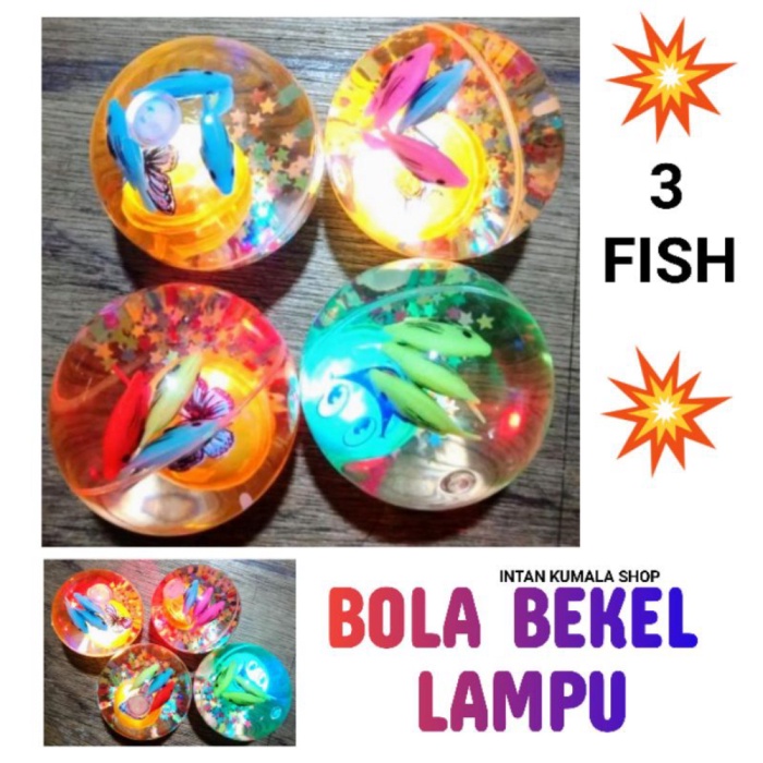 READY STOCK Bola bekel led besar 65mm