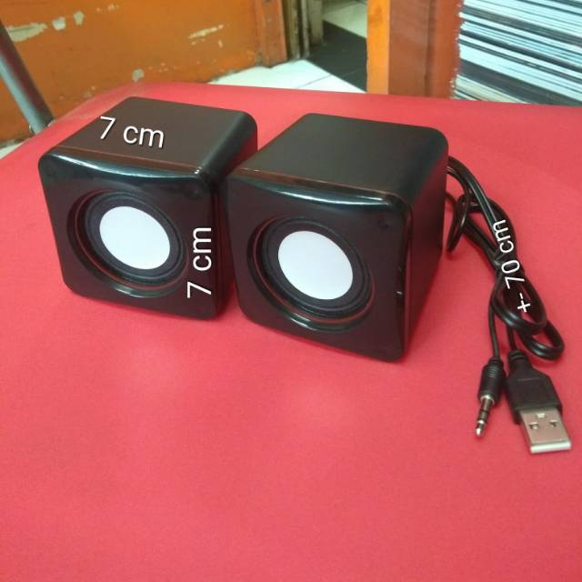 Speaker Multimedia Speaker kotak USB Speaker mini stereo