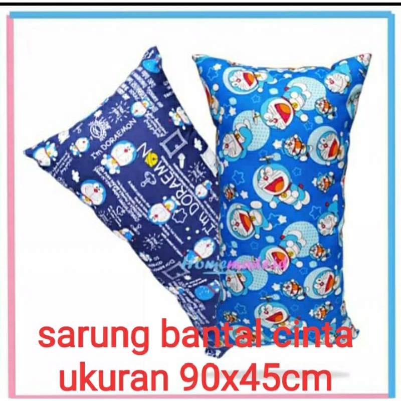 [larisjaya] Sarung Bantal Cinta bahan halus ukuran 45x95cm