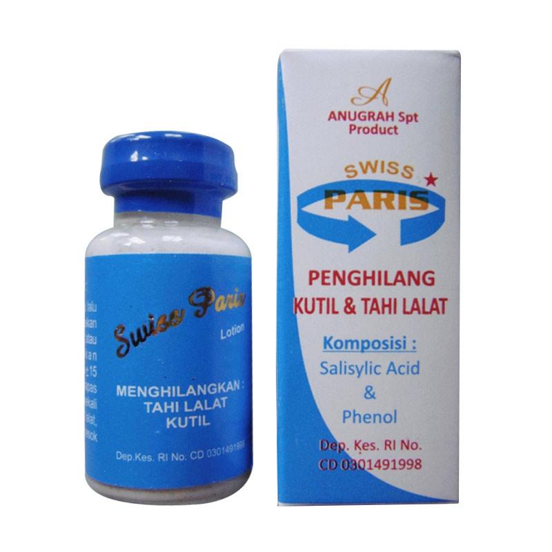 SWISS PARIS LOTION PENGHILANG TAHI LALAT &amp; KUTIL 8 ml ORIGINAL 100 % Bisa COD