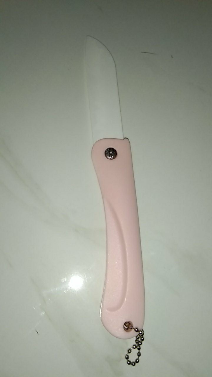 Pisau Lipat Keramik Pisau Sayur Pisau Buah Chef Knife Kt-26