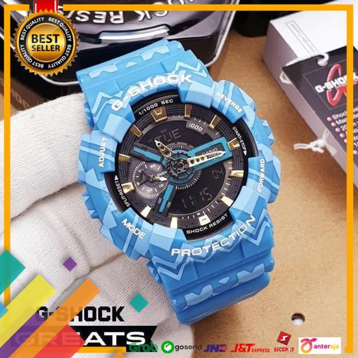 NEW.. JAM TANGAN PRIA MERK CASIO G-SHOCK MIYOTA TYPE : GA110 BATERAI BOX 21 ..TERBARU