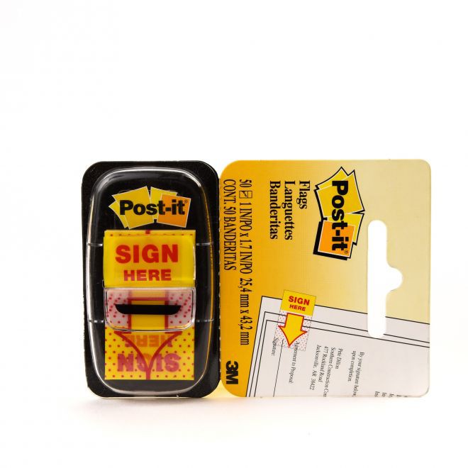 

3M POS - IT 680 - 9 FLAG SIGN HERE