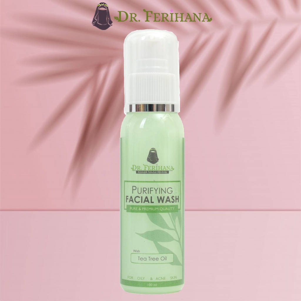 PEMBERSIH WAJAH KULIT BERJERAWAT - FACIAL WASH PURIFYING DR. FERIHANA