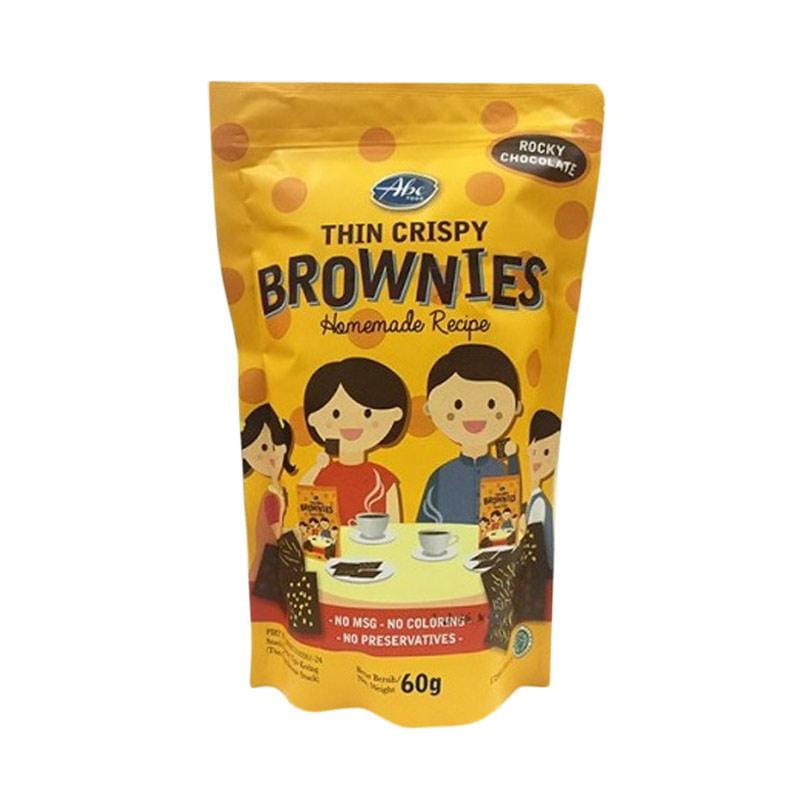 Snack Anak - ABE FOOD Thin Crispy Brownies 60g