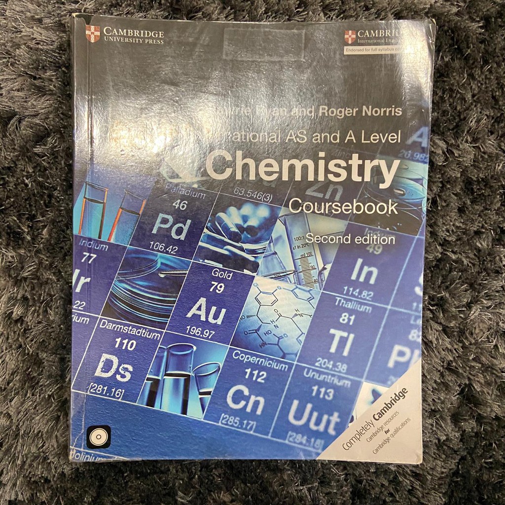 Cambridge IGCSE A Level Chemistry Coursebook