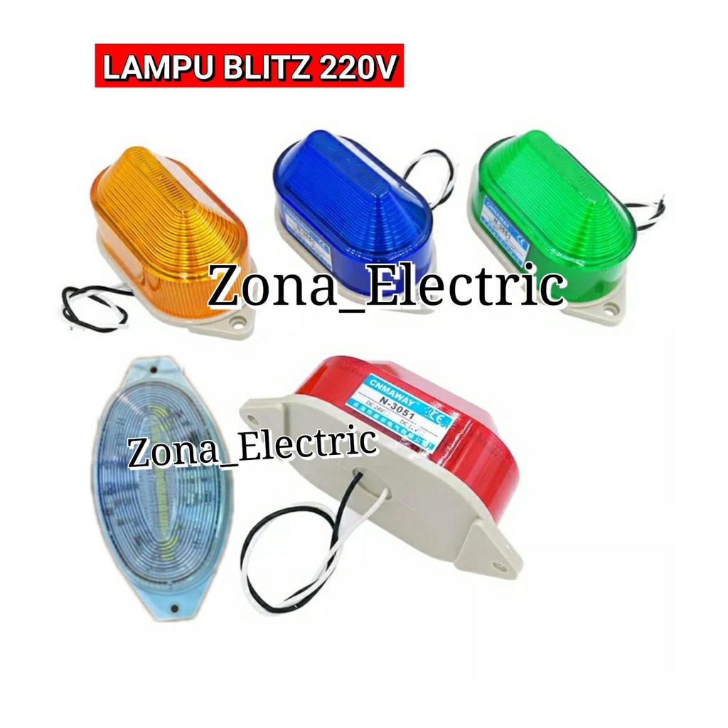 LAMPU BLITZ STROBE 220V LIGHT FLASH LAMP LAMPU BLITZ STROBE KEDAP KEDIP