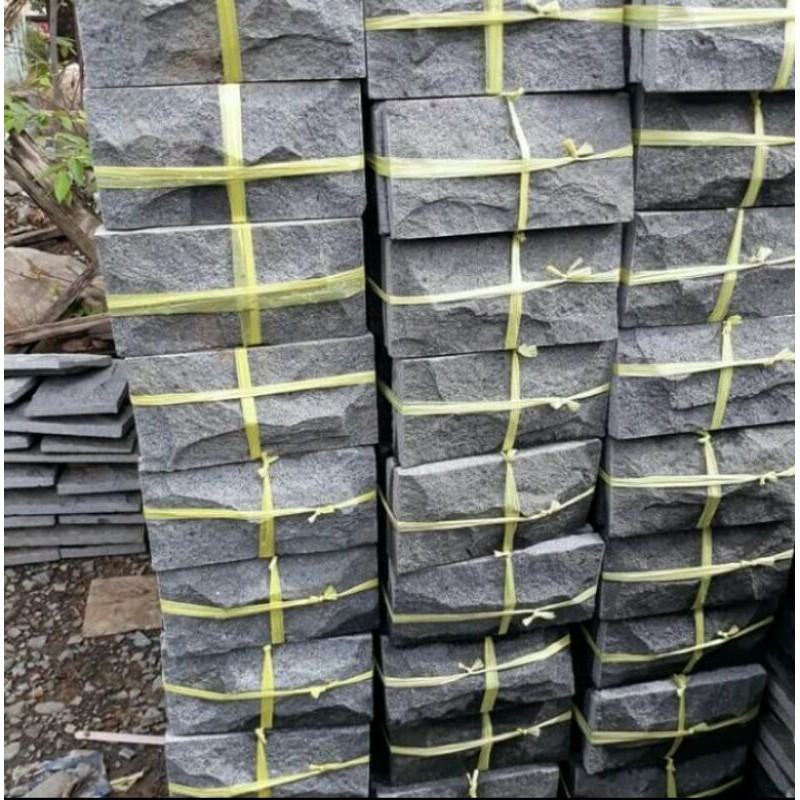 Batu Alam Andesit Rata Alam