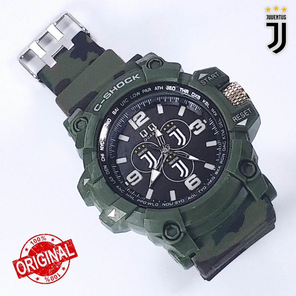 [SPECIAL EDITION] Jam Tangan Juventus Hijau Army