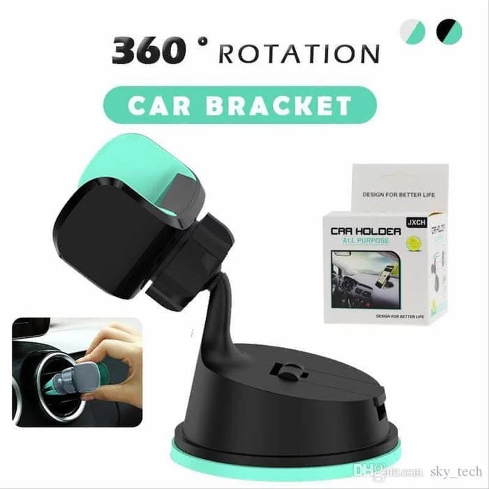 Car Holder All Purpose 360 Derajat Gps Mobil Ac JXCH 2 In 1