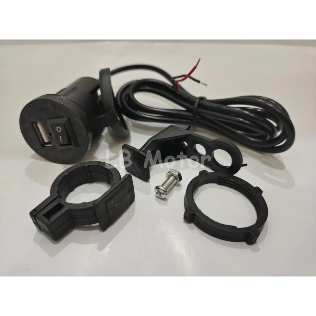 Cas Casan Charger HP Motor USB Aki