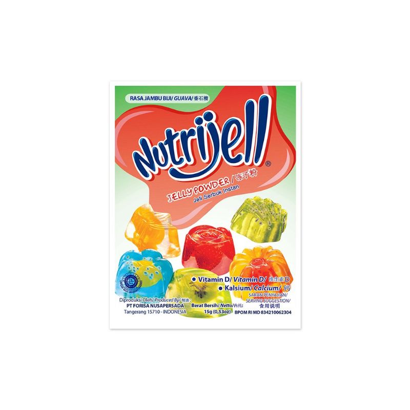 

nutrijell rasa jambu 15gr