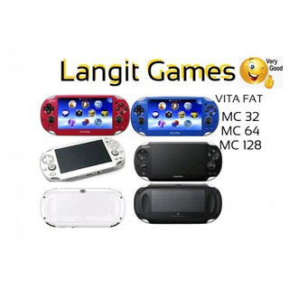 PS VITA FAT MC 32GB/64GB/128GB +FULL GAMES