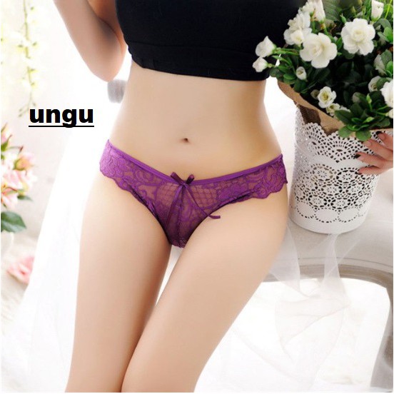 Celana Dalam Renda Lingerie Gsting New VVI