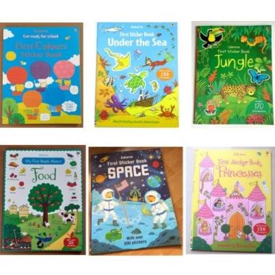 

[BISA COD] Buku stiker anak/ sticker book usborne