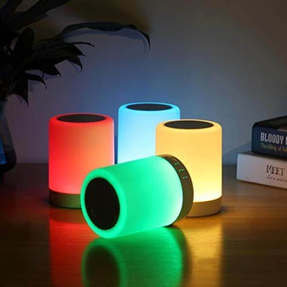 L671 Speaker Bluetooth LED Wireless portable SUPER BASS music box LAMPU TIDUR WARNA WARNI smart touch