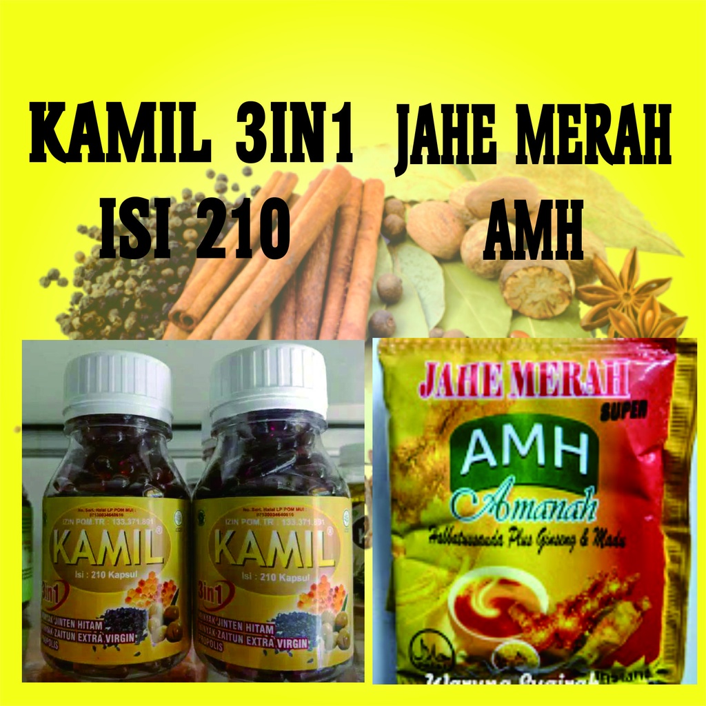 

KAMIL 3IN 1 ISI 210 DAN JAHE AMH
