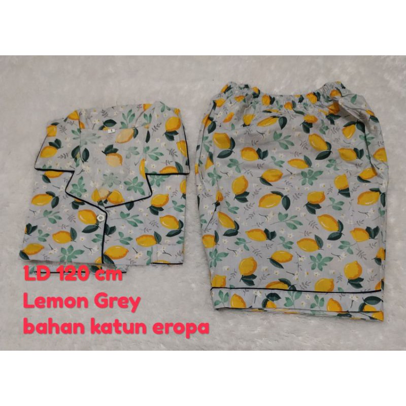 piyama wanita/baju tidur wanita jumbo HP katun eropa