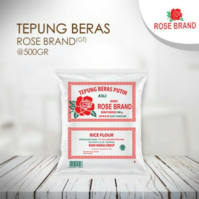 

TEPUNG BERAS ROSE BRAND 500GR