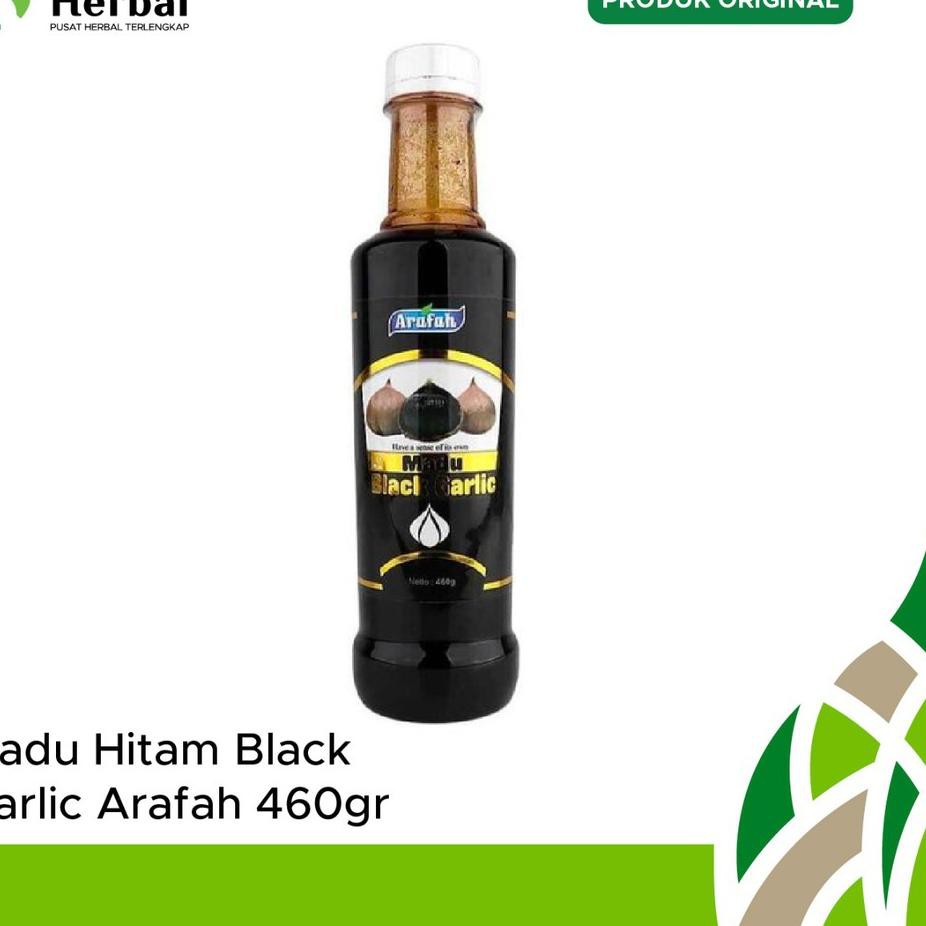 

✩ MADU HITAM BLACK GARLIC ARAFAH 460 GR ✩