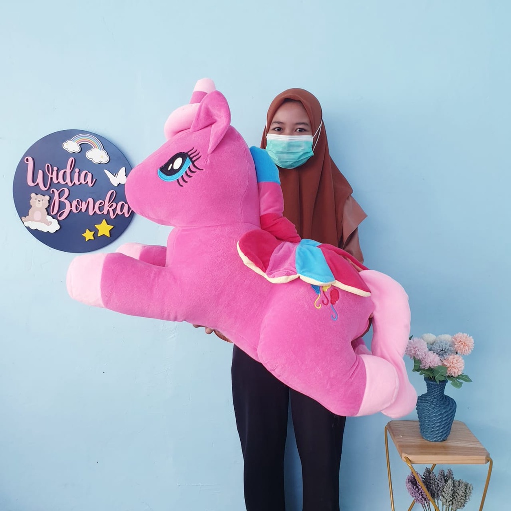 Boneka Kuda Pony Horse Plush Doll Jumbo