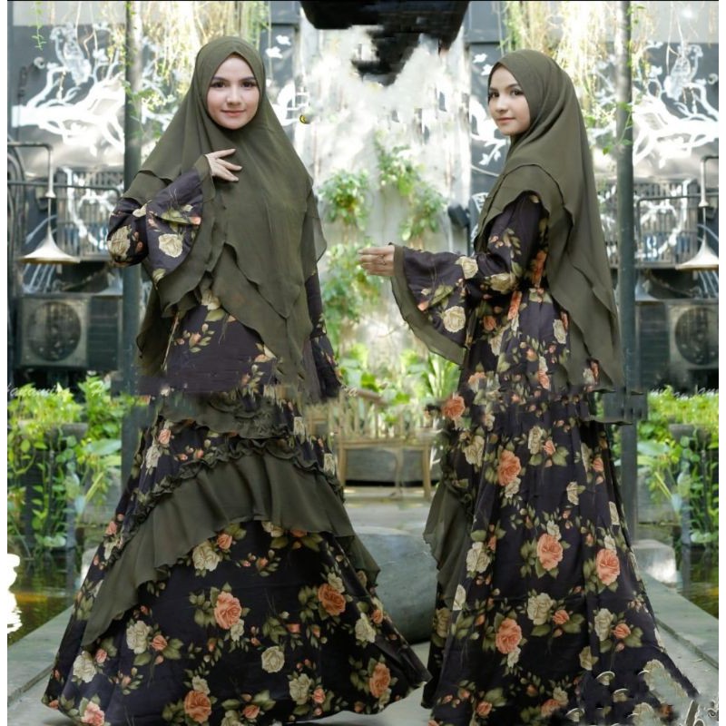 Gamis Motif Pakaian Wanita Terbaru