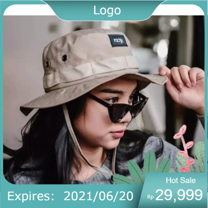 Harga Grosiran TOPI BUCKET RIMBA / RIMBA HAT / TOPI HIKING / TOPI GUNUNG / BUCEKT RIMBA PRIA / WANIT