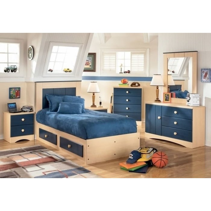 Furniture Kamar Set Minimalis Tempat Tidur Anak Tingkat 