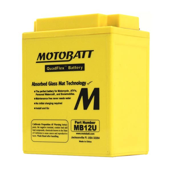 Motobatt Quadflex MB12U - 15Ah (Garansi 1 Tahun)